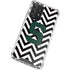 Michigan State University Spartans S Chevron Galaxy A72 5G Clear Case